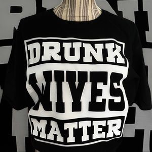 Original Mud Cricket Designs Drunk Wives Matter graphic tee